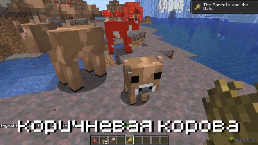 Коричневый суп в Майнкрафт 1.13.1 и 1.13