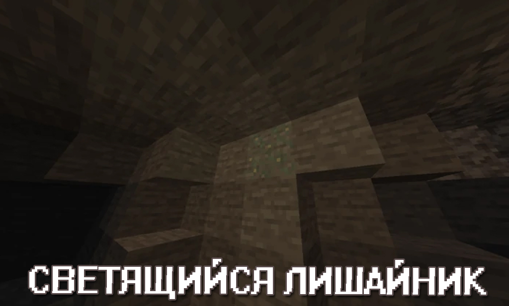Светящийся лишайник в Майнкрафт 1.16.221