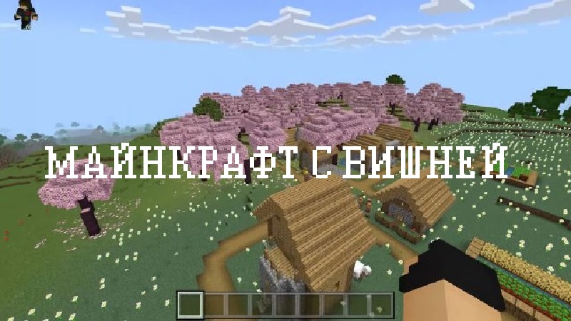 Майнкрафт с вишней