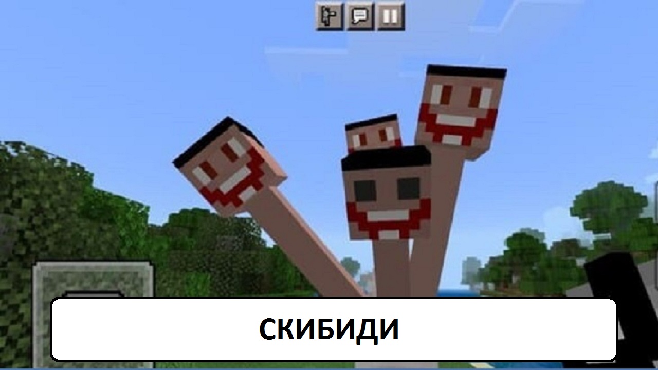Скибиди Майнкрафт ПЕ